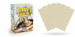 Dragon Shield Matte Standard-Size Sleeves - Ivory - 100ct